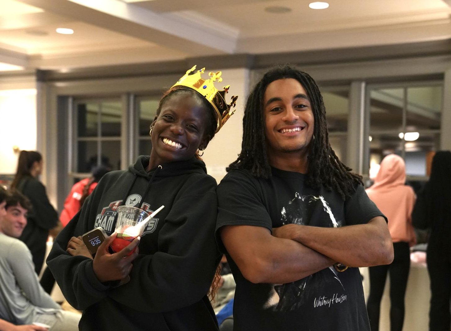 Ashaye and Pierre were elected all-school presidents after running unopposed in the spring of 2023.