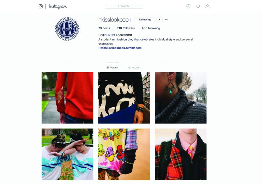 The Hotchkiss Lookbook’s Instagram feed (@hkisslookbook) is a great way for followers to enjoy various student styles across campus.