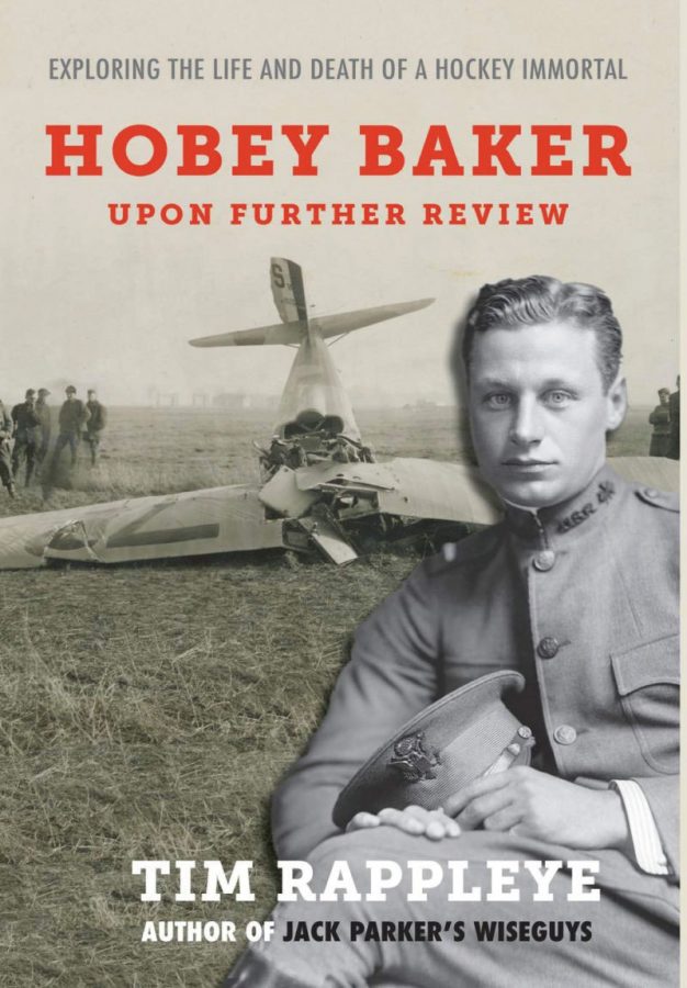 The cover of Tim Rappleye’s new book, Hobey Baker:
Upon Further Review. 