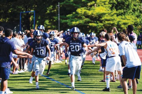 Win Against Deerfield Energizes Varsity Football