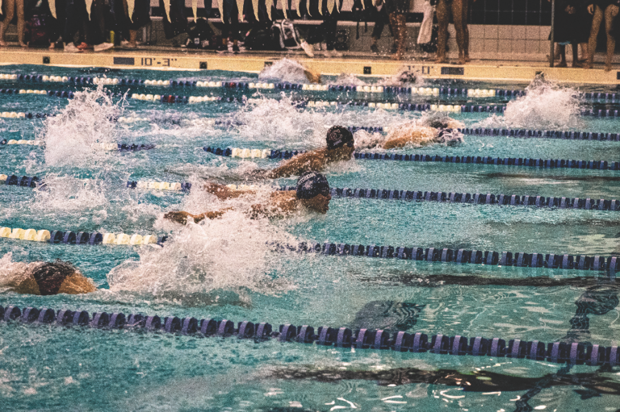 Boys Swimming has been training to compete in upcoming New England Championship.
