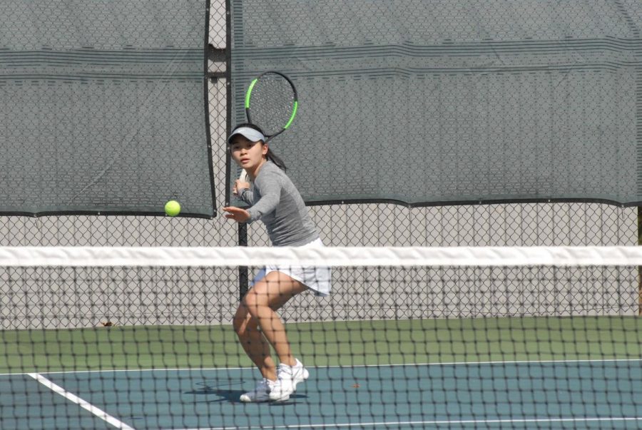 Li was positioned to be the number one seed on Girls Varsity Tennis for this season.