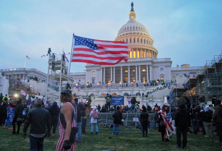 Rioters invaded the Capitol building and occupied it for four hours on January 6.