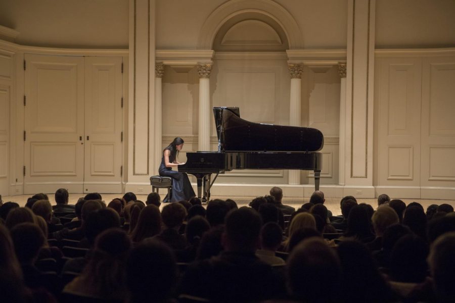 Chen performed at Carnegie Hall in January 2019.