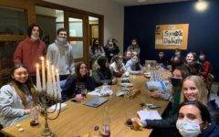 Students exchanged Mysterious Moses gifts during Shabbat. 