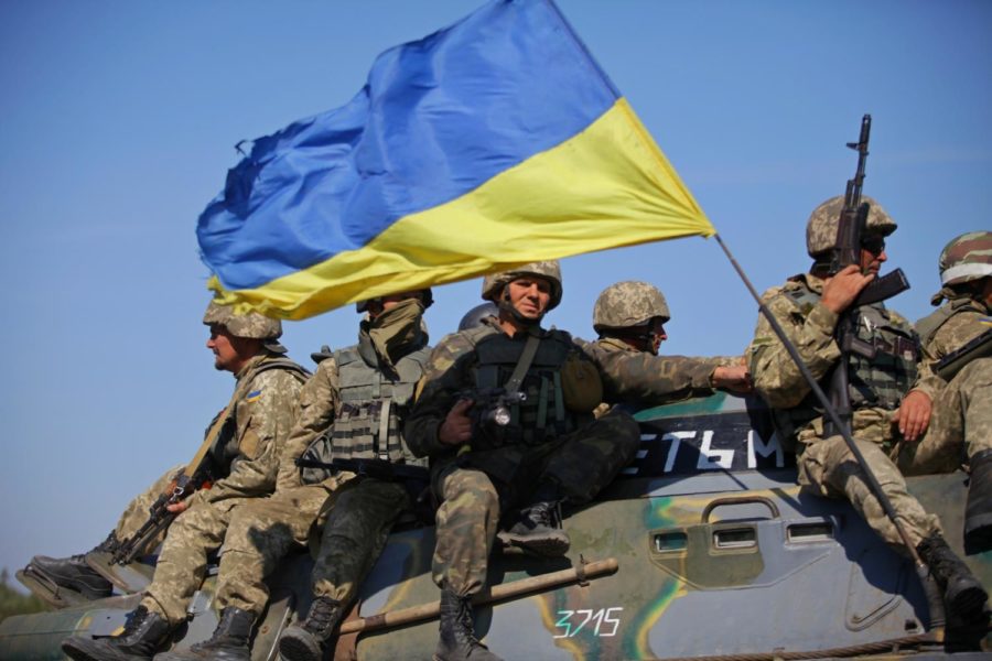 Ukrainian+forces+have+mounted+a+stiff+defense+to+the+Russian+invasion.