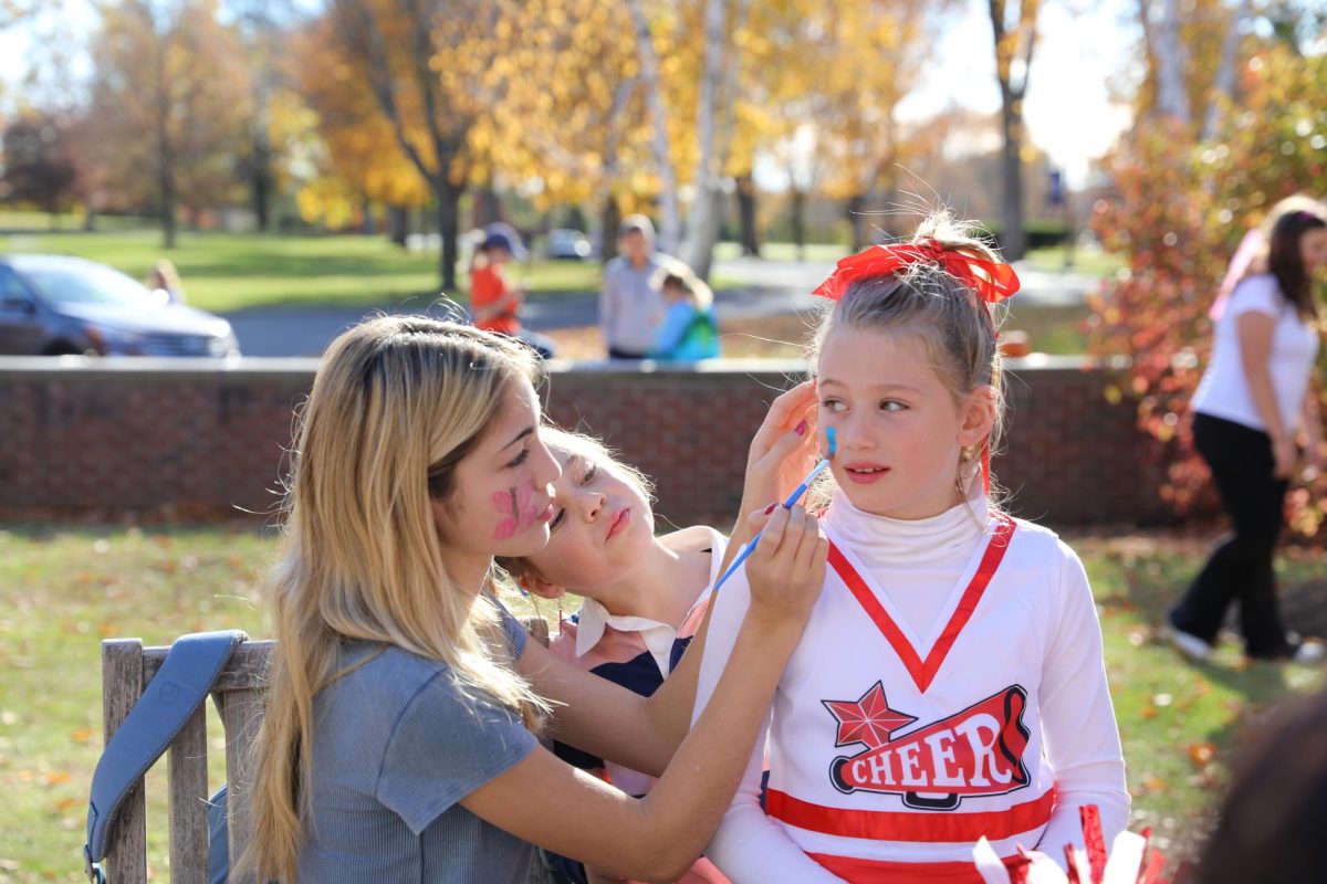 Jr. Bearcats hosts holiday parties and trick-or-treating for campus children.