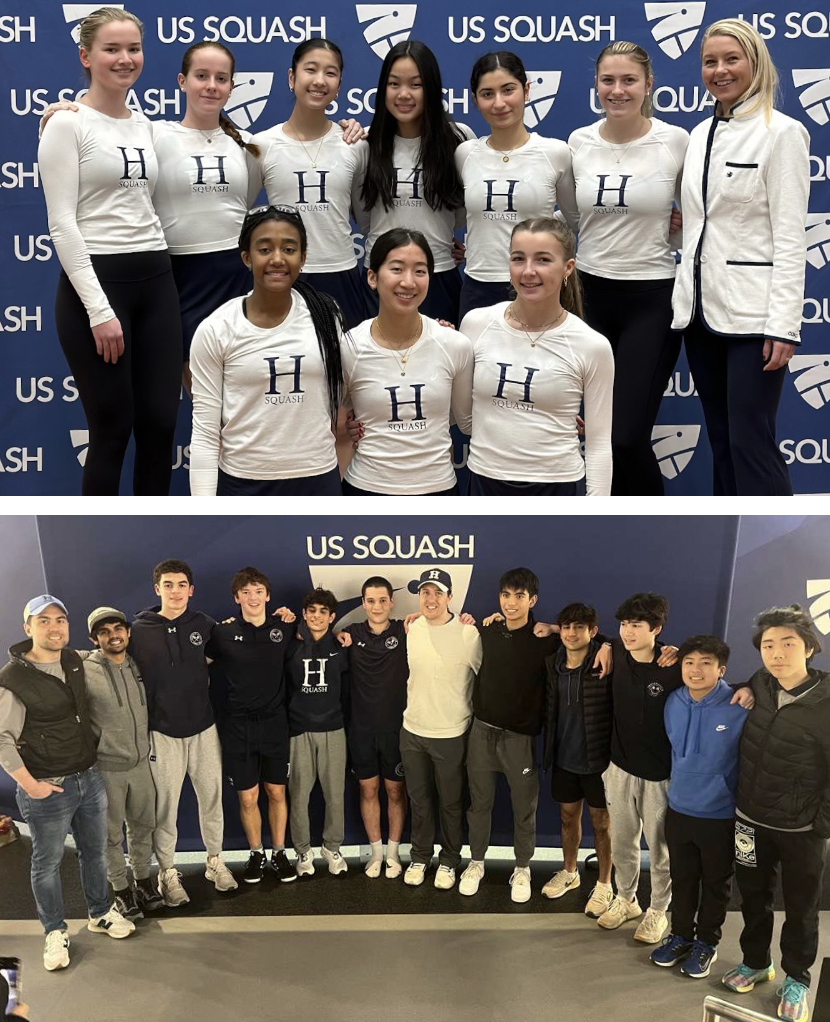 Girls Varsity Squash placed third at Nationals, a record high for the school; Boys Varsity Squash finished fourth at Nationals after defeating Kent. 