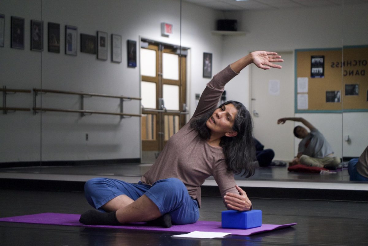 Dr. Taneja leads YogAsana on Mondays from 6:45 to 7:30 am in the Dance Studio.