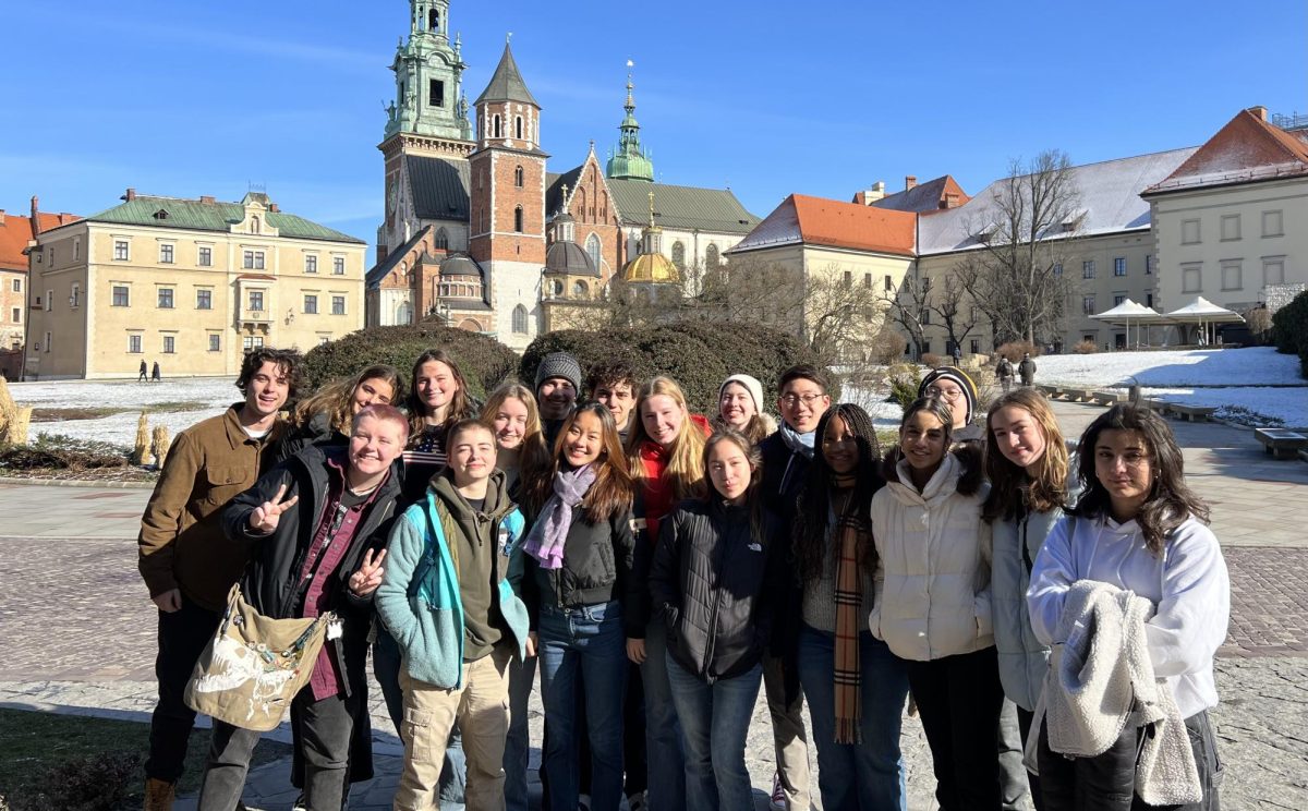 The trip took students across historic sites in Poland and Slovakia.