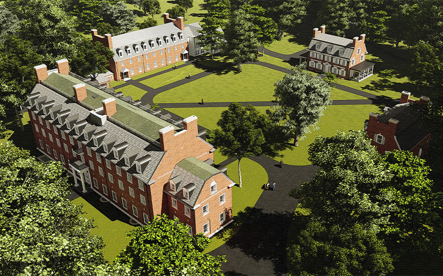 The renovated quad will be pedestrian-only and feature expanded lawn space.