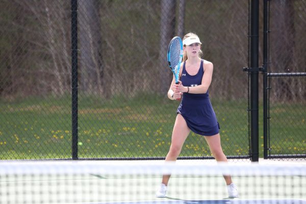 Dana helped Girls Varsity Tennis advance to the New England Tournament.