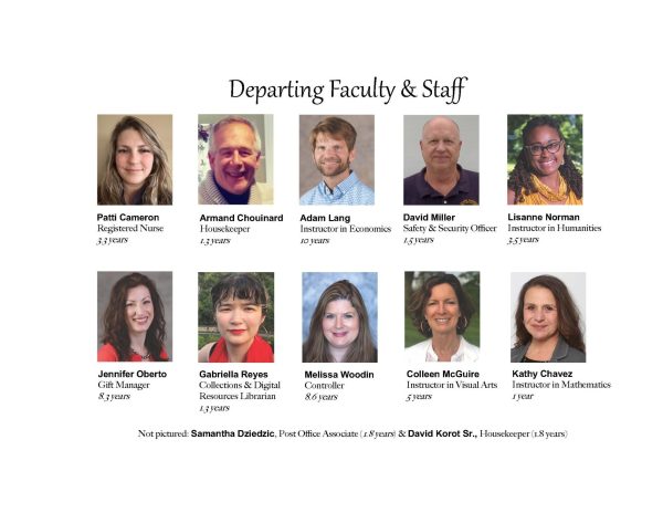 Departing Faculty & Staff