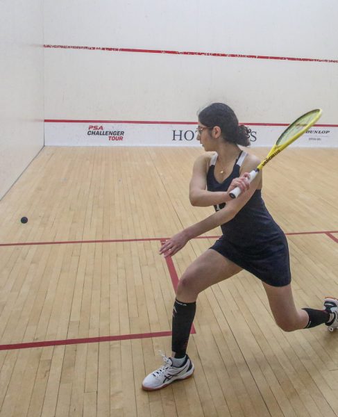 Mansoor started playing squash when she was six years old.