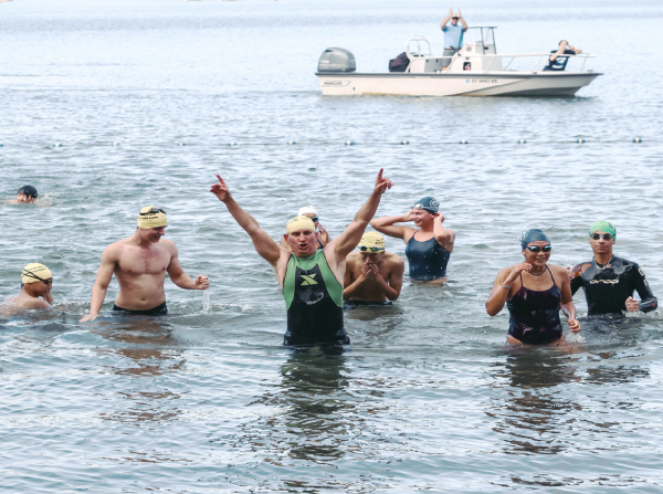 Varsity Swimmers Raise Money for Special Olympics with 31st Annual Swimathon