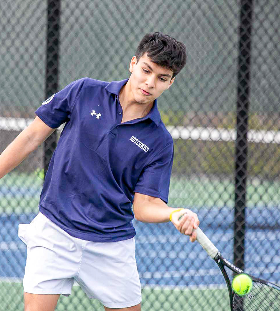 Brown was part of the #1 doubles pair and was the #6 singles player.
