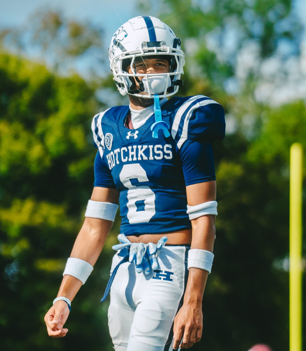 "Powell ’26 is the #1 ranked wide reciever in New England."