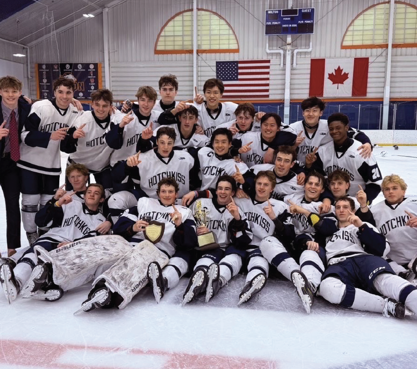 The team upset the top team in New England, Kimball Union, in overtime 2-1.