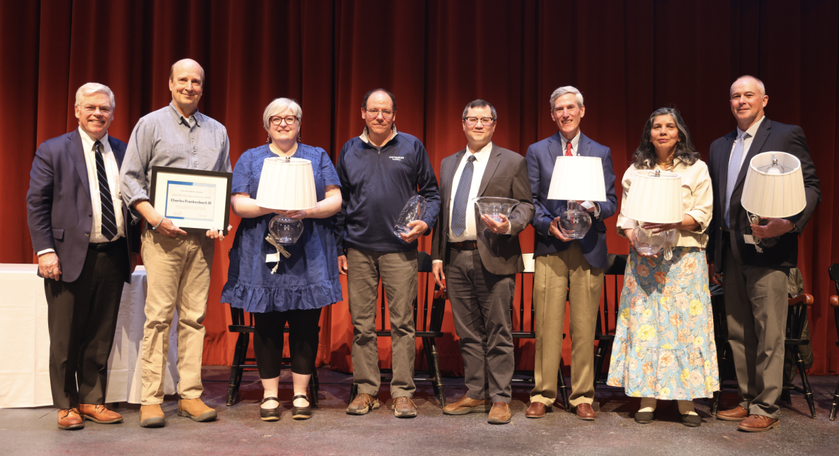 Supervisors shared personal stories about the award recipients.